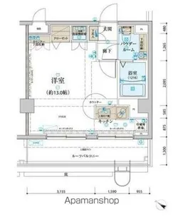 リヴシティ関内【9階】の間取り