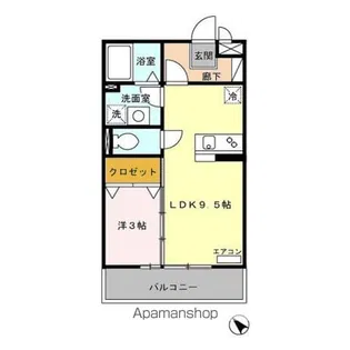 ヴィラオーヤ【2階】の間取り