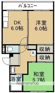 メゾン・ド・シャモニー【508号室】の間取り