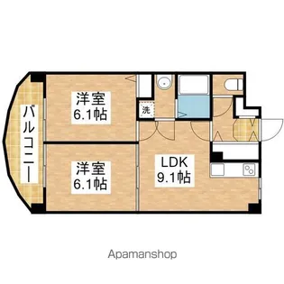 さくらHills YAGOTO【3階】の間取り