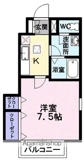 ベルーナ Ⅰ【1階】の間取り