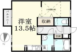 アーバン ウィング【206号室】の間取り