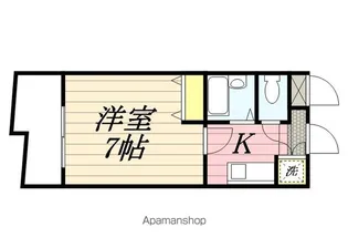 メゾン・ド・サントネール【404号室】の間取り
