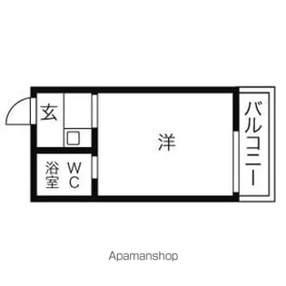 ドール本願寺【1階】の間取り