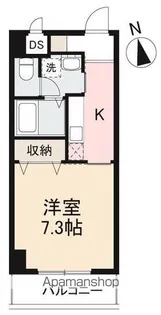 AMTY中央町【8階】の間取り