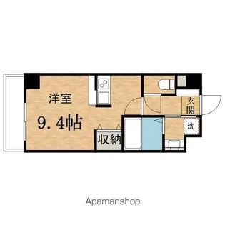 ルネス・グリシーヌ【104号室】の間取り