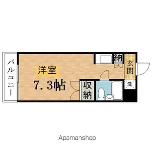 NOSSA平岡町【103号室】の間取り