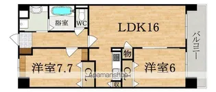 幸COURT SAIDAIJI【4階】の間取り