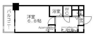 ライジングコート名古屋駅前東【304号室】の間取り