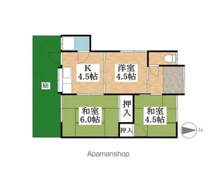 愛知県一宮市光明寺字千馬【一戸建】の間取り