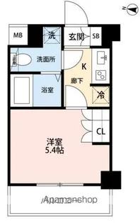 RAGIOS品川【6階】の間取り