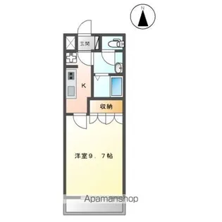 ラ・トゥール(LA・TOUR)【2階】の間取り