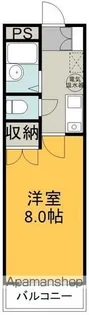 メゾン牧の里【2階】の間取り