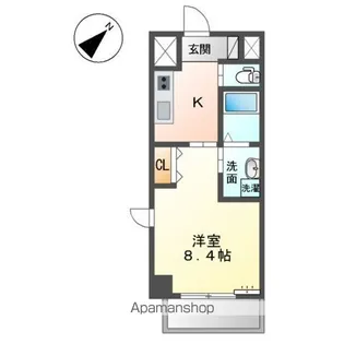 ブルーシャトー【7階】の間取り