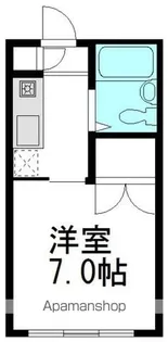 スペースW【102号室】の間取り