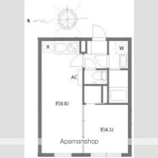 グランピア四谷【3階】の間取り