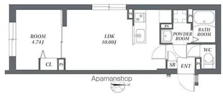 エルファーロ代々木上原Ⅱ【2階】の間取り