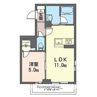 メゾン・グランドソレーユ【302号室】の間取り