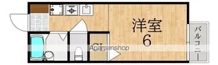 シティロイヤル富雄北【1階】の間取り