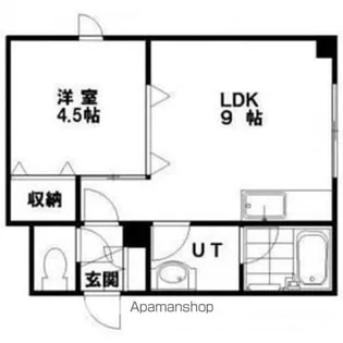 ライブヒア【205号室】の間取り