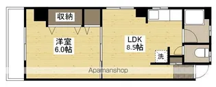 小松コーポ【402号室】の間取り