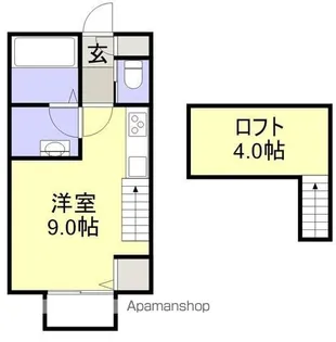 アルシオーネⅡ【2階】の間取り
