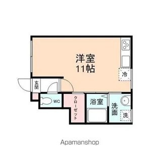 ドゥバンセ【1階】の間取り