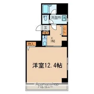 ロジェメント三軒茶屋【3階】の間取り