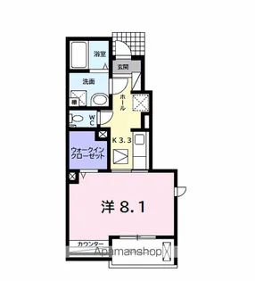 マ・メゾン【1階】の間取り