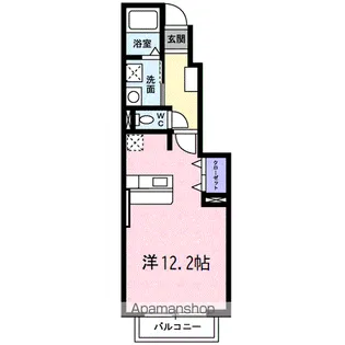 コートヤード Ⅲ【1階】の間取り