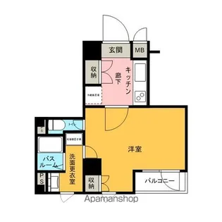フェニックス東高円寺【4階】の間取り