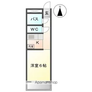 アメニティ鈴木【2階】の間取り