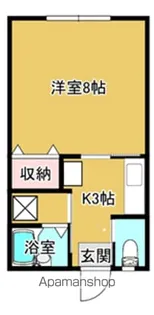 ベルハウス【2階】の間取り