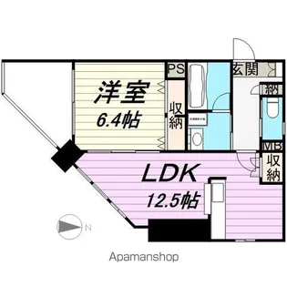 LE GRAND NOIR【2階】の間取り