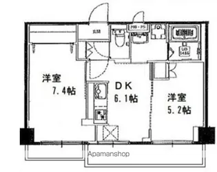 山手杉並ビル【9階】の間取り