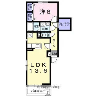 シンフォニー【3階】の間取り