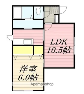 ティエラ東札幌【103号室】の間取り