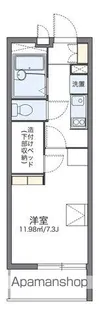 レオパレスエターナルⅠ【3階】の間取り