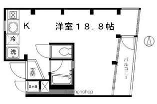 KAWARAMACHI PLACE【801号室】の間取り