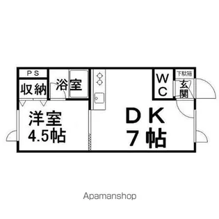 吉野ハイツ3【2階】の間取り