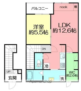 CELESTE【2階】の間取り