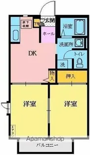 HAPPINESSコート B【201号室】の間取り