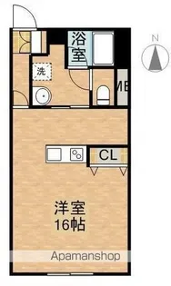 メゾンルーエ【1階】の間取り
