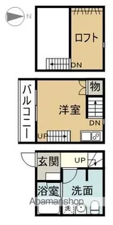 CASA GRIGIO(カーサ グリージョ)【1階】の間取り