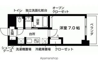 NDG九産大前 BY NUDGEONE.【4階】の間取り
