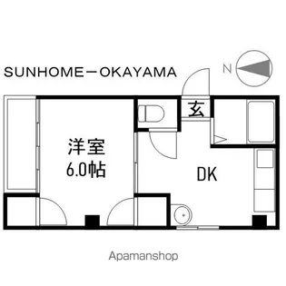 Tコーポ【3階】の間取り