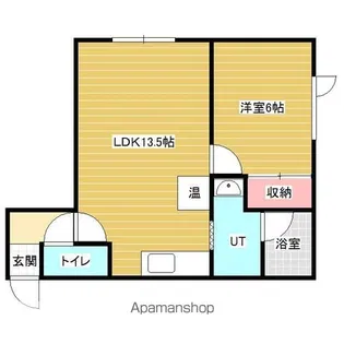 パレス101【1階】の間取り