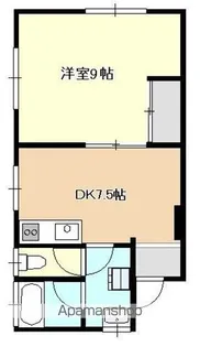 文京ハイツ【101号室】の間取り
