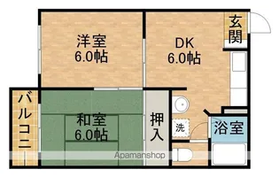 マルベリーハウス【2階】の間取り