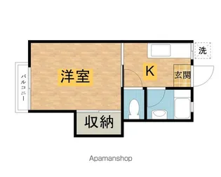 グリーンハイツコバクラ【1階】の間取り
